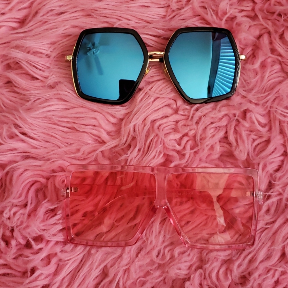 Fashion oversized glasses